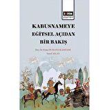 Kabusname'ye Eğitsel  Açıdan Bir Bakış